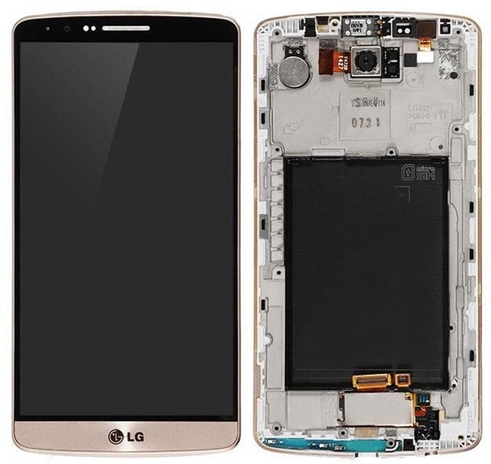 Picture of CoreParts MSPP71782, Display, LG, G3 D850, Gold, 60 mm, 160 mm