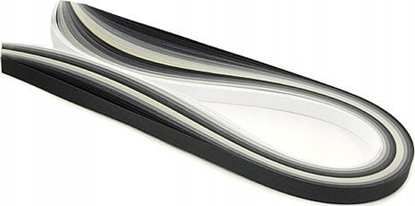 Picture of CreativeHobby Paski do quillingu 5 mm 100 sztuk czarno-szare