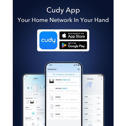 Picture of Router AX3000 2.5G Wi-Fi 6 Mesh PoE Router 