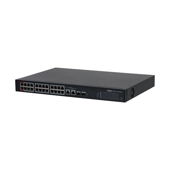Изображение Dahua S4101-24ET2GF-360-C PoE Switch 24 Ports / 360W
