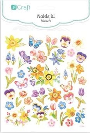 Picture of Dalprint Naklejki DPCRAFT Kwiatki 35szt. Dalprint