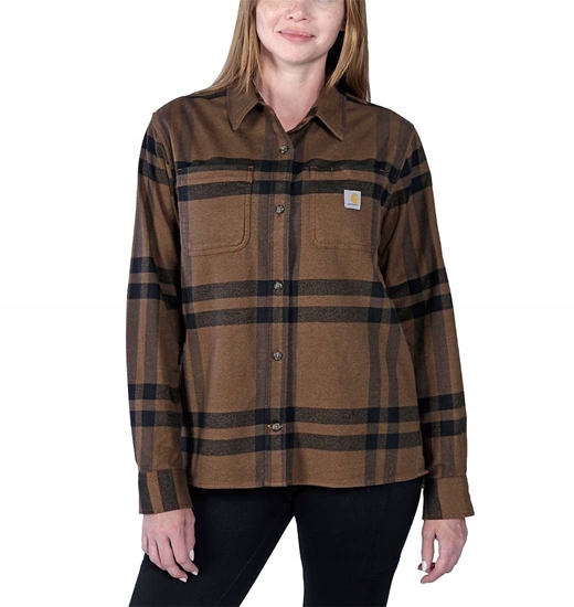Picture of Damska Koszula Carhartt Flannel Brown