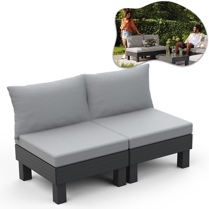 Picture of Darza divans divvietigs Elements 2 Seater peleks/gaisi peleks 8711245158037