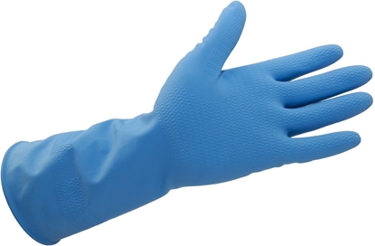 Picture of Daudzfunkcionali un jutigi dabiga lateksa cimdi zili S/7 izmers 31x9 5x0 5cm 8000303313441