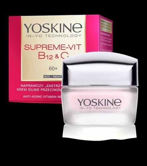 Picture of DAX DAX YOSKINE SUPREME Vit B12 & C Krem 60+ noc&