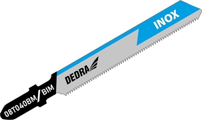 Изображение Dedra Brzeszczoty do wyrzynarki 82/57mm, stal nierdz, BIM, T, 2szt