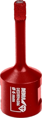 Изображение Dedra Koronka diamentowa czerwona VB M14 6mm