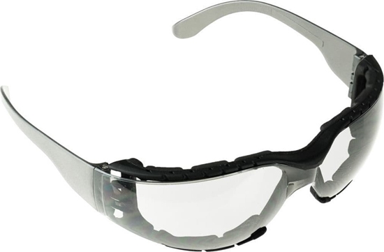 Изображение Dedra Okulary ochronne bezbarwne, FT, pianka Eva