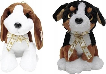 Picture of Deef Maskotka Piesek z kokardk duy 03785 mix cena za 1 szt