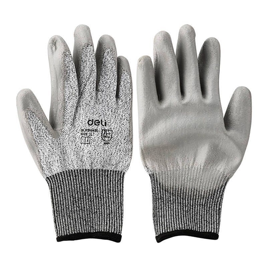 Изображение Deli Tools Cut resistant Gloves L Deli Tools