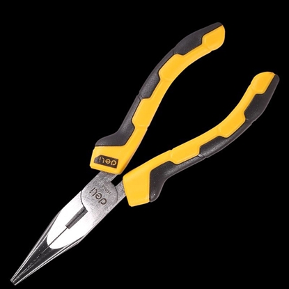 Изображение Deli Tools Long Nose Pliers 6" Deli Tools EDL2106 (yellow)