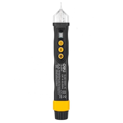 Изображение Deli Tools Non-contact voltage tester Deli Tools EDL8011, 12/48-1000V AC (black)