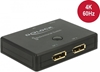 Изображение Delock DisplayPort 2 - 1 Switch bidirectional 4K 60 Hz