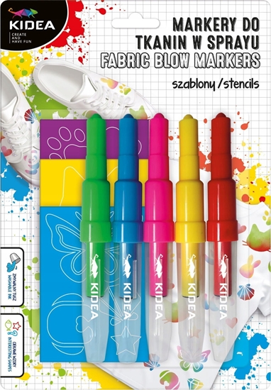 Picture of Derform MARKER DMUCH DO TKANIN I OBUWIA 5KOL SZABL DER