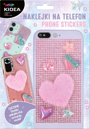 Изображение Derform NAKLEJ NA TELEFON LOVE 160X230 DERF KIDEA B/C