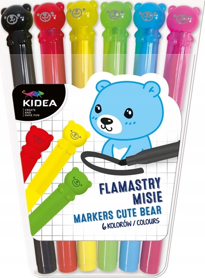 Изображение Derform PISAKI 6KOL MISIE KIDEA DERF ETUI PLAST