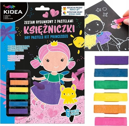 Attēls no Derform ZEST RYSUNK PASTELE KSIEZNICZKA 180X260 KIDEA BC