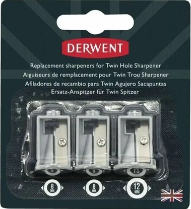 Attēls no Derwent SPARE SHARPNERS FOR 2302332 3pcs