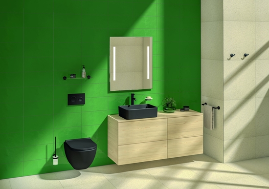 Picture of Deska sedesowa Jika COVER FOR TOILET SOFTCLOSE MIO-N BLACK