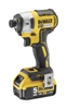 Picture of Triecienskrūvgriezis DeWalt DCF887P2; 18 V; 2x5,0 Ah akum.
