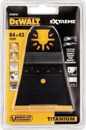 Изображение Dewalt multitool - ostrze 64mm (2-1/2"")