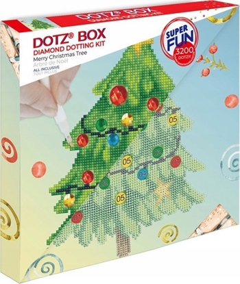 Изображение DIAMOND DOTZ DIAMOND DOTZ DOTZ BOX MERRY CHRISTMAS TREE