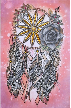 Attēls no DIAMOND DOTZ Haft diamentowy Diamond Dotz apacz snów 55x80cm DD12057