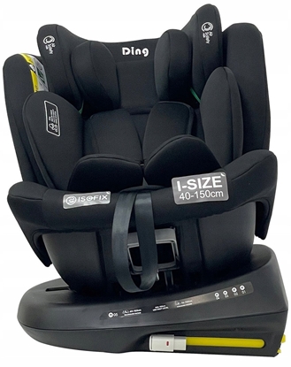 Picture of DING FOTELIK AIDEN GR 0/1/2/3 I-SIZE 40-150CM 360 OBROTOWY BLACK 5420067903123