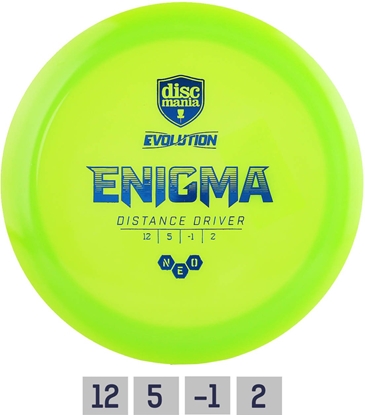 Picture of Discgolf DISCMANIA Distance Driver NEO ENIGMA Evolution Green 12/5/-1/2