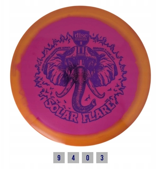 Изображение Discgolf DISCMANIA Fairway Driver S-LINE FD3 SOLAR FLARE Pink/Orange 9/4/0/3