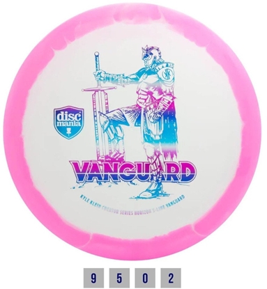 Picture of Discgolf DISCMANIA Fairway Driver S-LINE HORIZON VANGUARD White/Pink 9/5/0/2