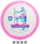 Attēls no Discgolf DISCMANIA Fairway Driver S-LINE HORIZON VANGUARD White/Pink 9/5/0/2