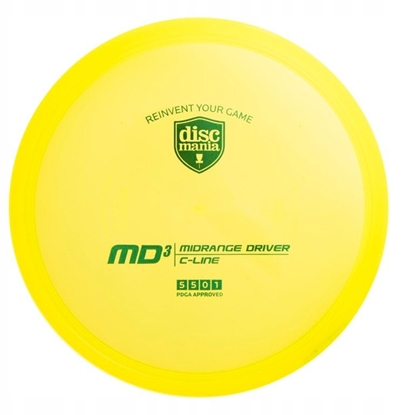Picture of Discgolf DISCMANIA Midrange Driver C-LINE MD3 Yellow 5/6/0/0