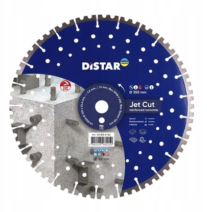 Изображение DISTAR DIAMOND BLADE JETCUT 350 x 2.8/1.8 x 25.4mm