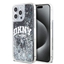 Attēls no DKNY - DKNY Liquid Glitter Arch Logo Case for iPhone 13 Pro Max Black