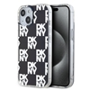 Picture of DKNY - DKNY PC/TPU Checkered Pattern Case for iPhone 15 Black