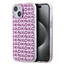 Изображение DKNY - DKNY PC/TPU Repeat Pattern Case for iPhone 15 Pink