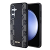 Изображение DKNY - DKNY PU Leather Checkered Pattern Magsafe Case for Samsung Galaxy S24 Black