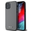 Attēls no DKNY Apple DKNY PU Leather Silver Metal Logo Magsafe Case for iPhone 12/12 Pro Grey
