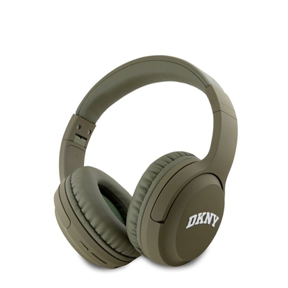 Attēls no DKNY PU Leather Arch Logo Wireless Headphone Green