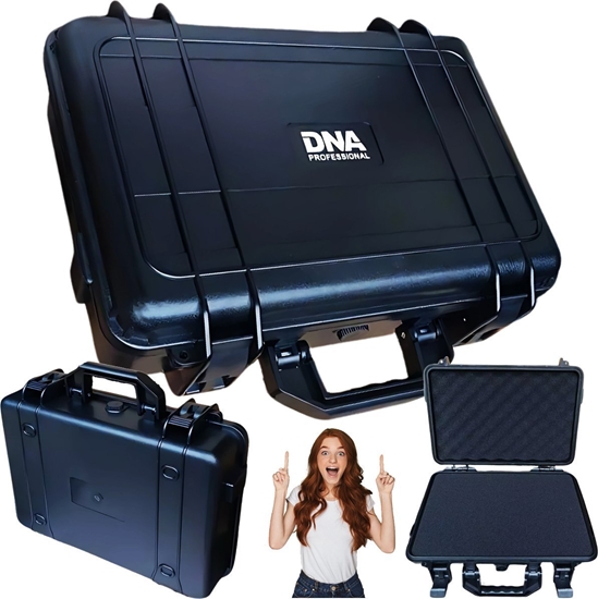 Изображение DNA CASE IP 38x29 solidna walizka case transportowy wodoszczelny pyoszczelny czarny IP65 38x29x11,8 cm