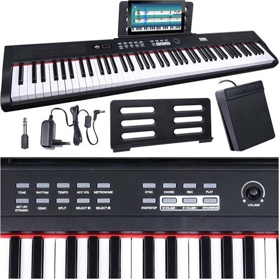 Изображение DNA DNA PP 88 pianino cyfrowe penowymiarowe keyboard do nauki