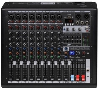 Attēls no DNA HLC 8 MK2 analogowy mikser dwiku 8 kanaów U