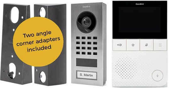 Picture of DoorBird D11 Home-Set Edelstahl V2A Aufputz inkl. Innenstation