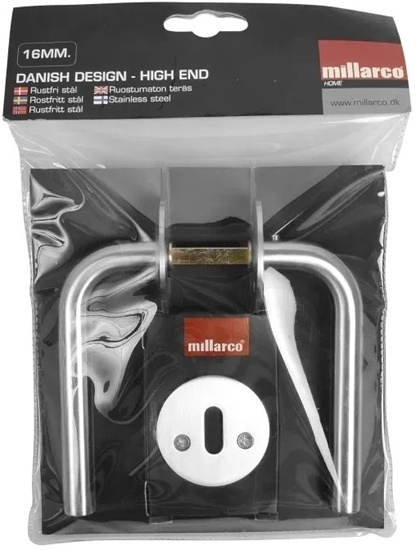 Изображение Dørgreb 16 mm. L DESIGN - rustfri