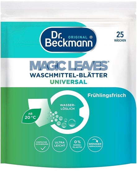 Picture of Dr. Beckmann (DE) Dr Beckmann, Magic Leaves, Chusteczki do prania, 25 sztuk (PRODUKT Z NIEMIEC)