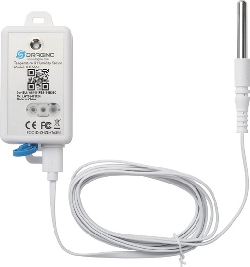 Picture of Dragino Technology LHT65N Wewntrz/Na wolnym powietrzu Czujnik temperatury i wilgotnoci Wolnostojcy Bezprzewodowy