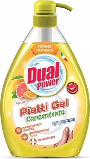Изображение Dual Pyn do mycia naczy Dual Power cytrusowy 1 l