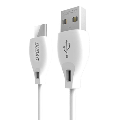 Picture of Dudao Dudao cable USB Type C 2.1A 1m white (L4T 1m white)
