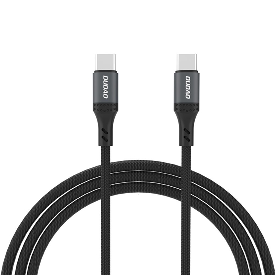 Picture of Dudao Dudao L3CC USB-C - USB-C 60W 1.2m Braided Cable - Black